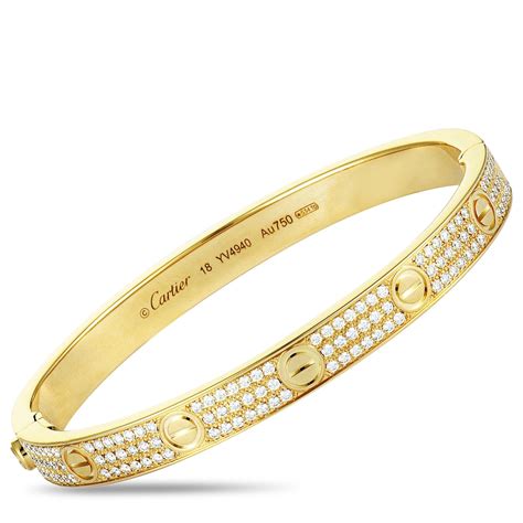 cartier bangles price|cartier love diamond bracelet price.